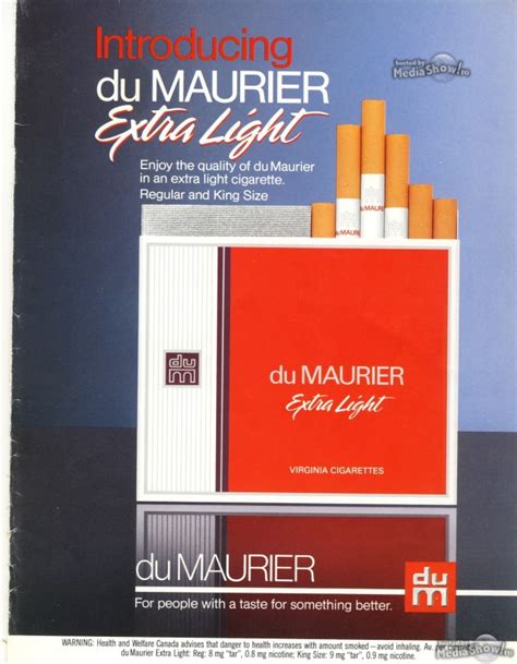 Belmont Cigarette Delivery John Player Cigarette Delivery. . Du maurier cigarettes strength